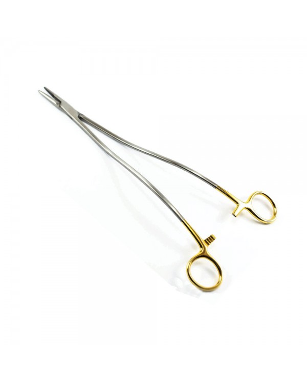 Bozeman Needle Holder Tungsten Carbide, S-Shaped / Angled